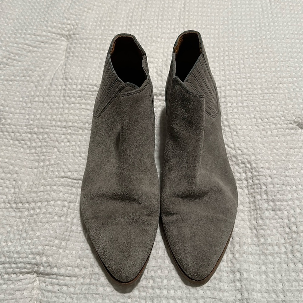 Franco Sarto Gray Booties